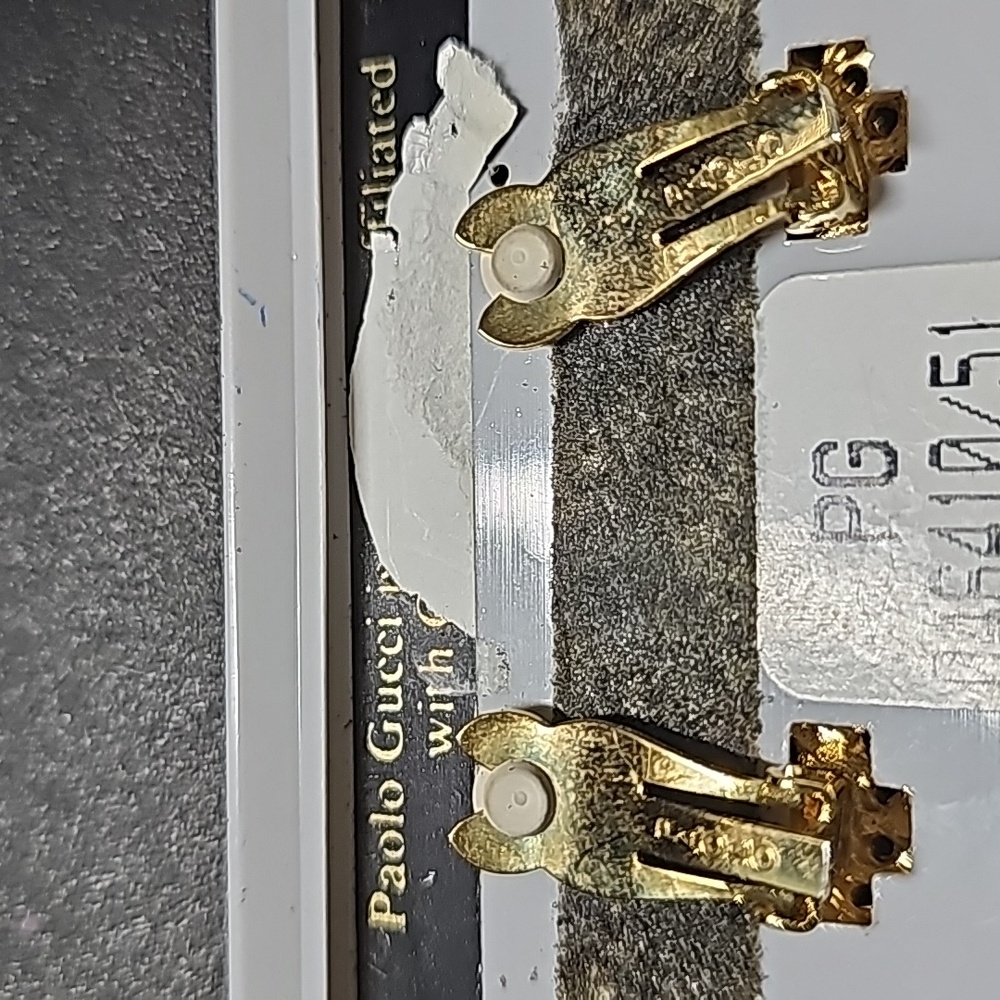 Paulo and Gucci earrings - Picture 2 of 2
